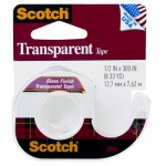 Scotch® Transparent 144SS-ENG Лента клейкая, прозрачная, на мини-диспенсере, 12,7 мм x 7,62 м