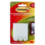Command® 17201 Застежки для рамок или картин, средние, 3шт/упак.