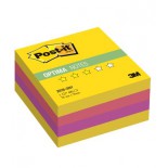 Post-it® OPTIMA 2028-ONY  Куб Стикеров "Лето", 3 цвета: желтая неоновая радуга, 76 х 76 мм, 400 листов