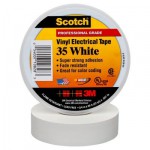 Scotch® 35 Изолента ПВХ Высшего Класса, белая, 19 мм х 20 м