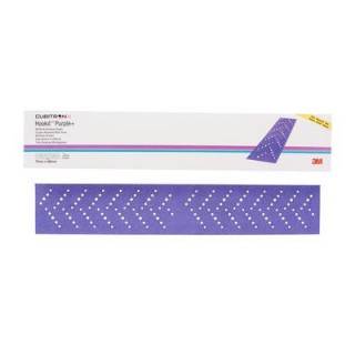 3M™ Hookit™ 737U 51414 Полоска абразивная Purple+, 180+, 70 мм x 396 мм, 50 шт./кор., 6 кор./уп.