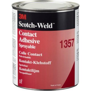 3M™ Scotch-Weld™ Клей Неопреновый Однокомпонентный Контактный 1357, зелёный, 1 л