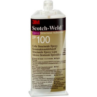 3M™ Scotch-Weld™ DP100 Клей Эпоксидный Двухкомпонентный, прозрачный, 50 мл