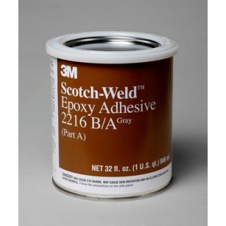 3M™ Scotch-Weld™ 2216 Клей Эпоксидный Двухкомпонентный, серый, 1,6 л