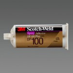 3M Scotch-Weld Клей Эпоксидный Двухкомпонентный DP100+, прозрачный, 50 мл