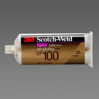 3M™ Scotch-Weld™ Клей Эпоксидный Двухкомпонентный DP100+, прозрачный, 50 мл