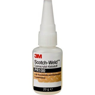 3M™ Scotch-Weld™ PR100 Клей Цианакрилатный, прозрачный, 20 г
