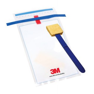 3M™ Sponge-Stick Губка с Держателем  для Отбора Проб с Нейтрализующим Буфером 10 мл пакет, SSL10NB, 100 шт/ящ
