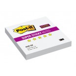 Post-it® Super Sticky 654R-SW Блок Суперклейких Стикеров, белый цвет, 76 х 76 мм, 90 листов