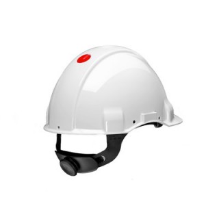 3M™ Каска защитная  G3001CUV-VI без вентиляции, электрически изолированная (440В), цвет белый