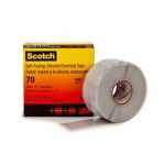 Scotch® 70 Самослипающаяся Силиконовая Изоляционная Лента, рулон 25мм х 9м