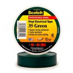 Scotch® 35 Изолента ПВХ Высшего Класса, зеленая, 19 мм х 20 м