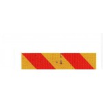 Знак большегруз - задние опознавательные знаки транспортных средств для грузовиков комплект БГ 81.3731, 565*132 (2 шт.- левый и правый)