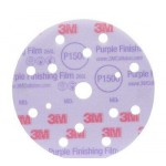 3M Hookit 260L Purple 51157 Круг абразивный, полировальный, 15 отверстийстий, Р1000, 150 мм, 50 шт/кор., 4 кор/уп