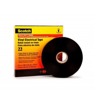 Scotch ® 22 изоляционная лента высшего класса, 38мм х 33м х 0,25мм