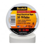 Scotch ® 35, белая, изоляционная лента высшего класса, 19мм х 20м х 0,18мм