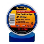 Scotch ® 35, синяя, изоляционная лента высшего класса, 19мм х 20м х 0,18мм