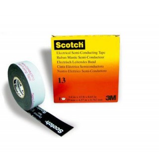 Scotch ® 13, самослипающаяся полупроводящая резиновая лента, 38мм х 9,14м