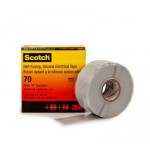 Scotch ® 70, самослипающаяся. силиконовая резиновая изоляционная лента, 25мм х 9м