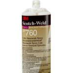 3М SW DP760 Клей двухкомпонентный (50 ml), эпоксидный, белый
